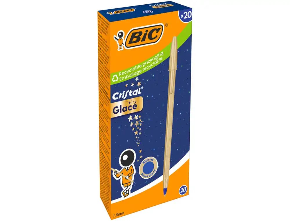 Bic Boligrafo bic cristal glace oro punta 1 mm