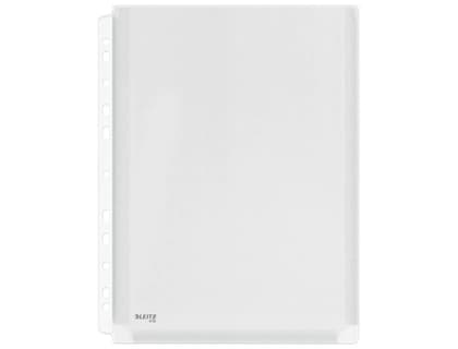 Leitz Funda multitaladro leitz con fuelle din a4 con refuerzo 170 mc cristal pack de 10 unidades