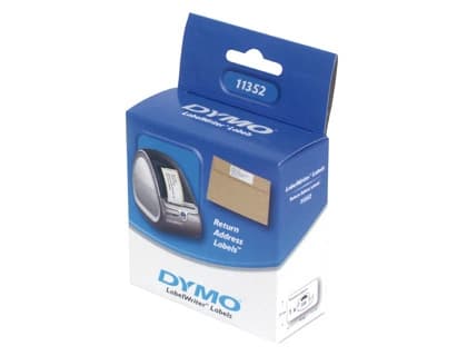Dymo Etiqueta adhesiva dymo 11354 -tamaño 57x32 mm para impresora 400 1000 etiquetas uso multifuncion