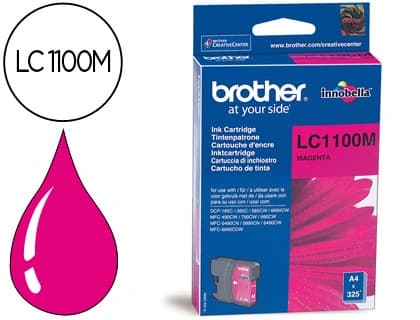 Brother Ink-jet brother lc-1100m magenta 325 pag