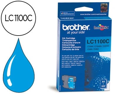 Brother Ink-jet brother lc-1100c cyan 325 pag