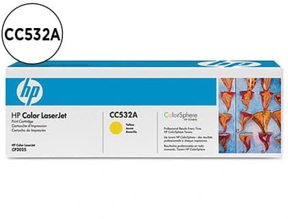 Hp Toner hp laserjet color cp2025/cm2320 amarillo 2.800 pag