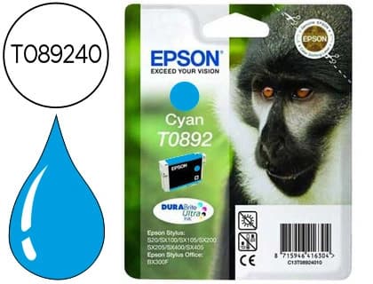 Epson Ink-jet epson t0892 cian stylus s20 / sx-100 / sx-110