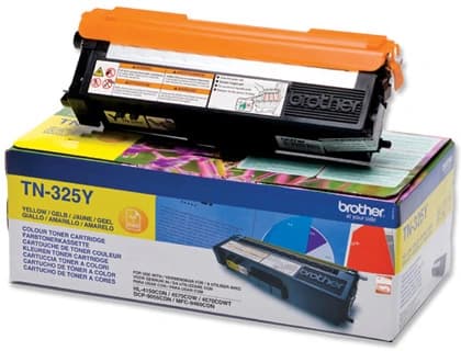 Brother Toner brother tn-325y amarillo -3,500pag- hl-4140cn hl-4150cdn hl-4570cdw dcp-9055cdn dcp-9270cdw