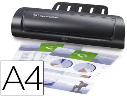 Gbc Plastificadora inspire din a4 2 rodillos hasta 125mc