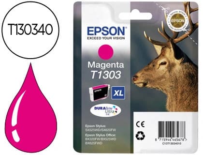 Epson Ink-jet epson stylus t1303 magenta office bx320f extra alta capacidad