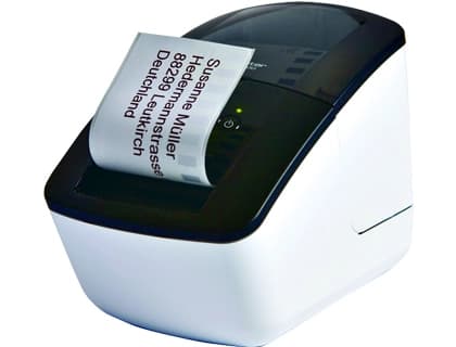 Brother Impresora de etiquetas brother ql-700 hasta 62mm hasta 93 etiquetas/min cortador automatico