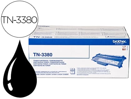 Brother Toner brother tn-3380 para impresoras hl-5440d/5450dn/5470dw/6180dw 8000 pag