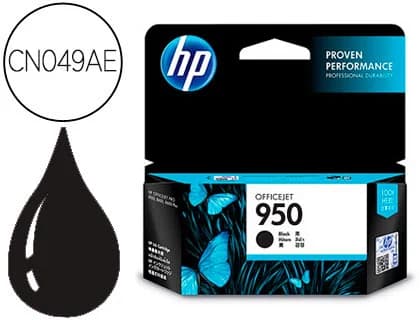 Hp Ink-jet hp 950 negro cn049ae capacidad 1000 pag
