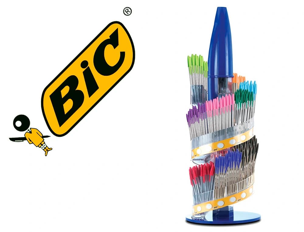 Bic Boligrafo bic cristal family expositor de 770 unidades surtidas