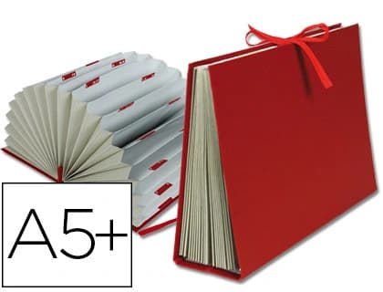 Carpeta fuelle liderpapel cuarto carton forrado negra