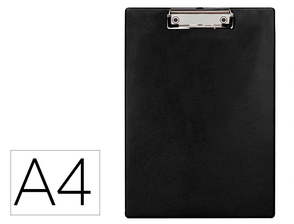 Portanotas q-connect plastico din a4 2,5mm