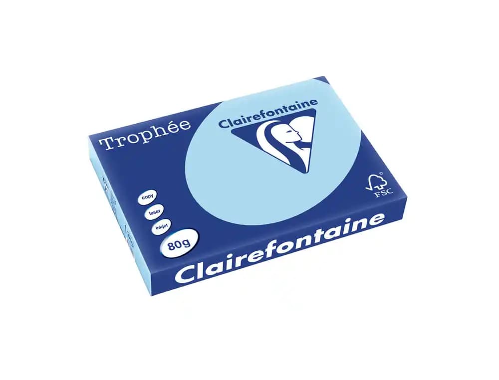 Papel color trophee a3 80gr paquete de 500 hojas