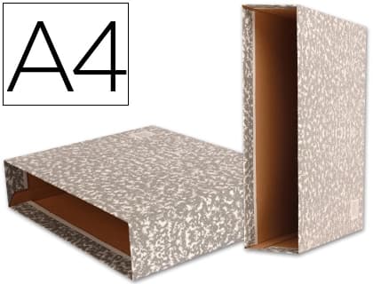 Caja archivador liderpapel classic red