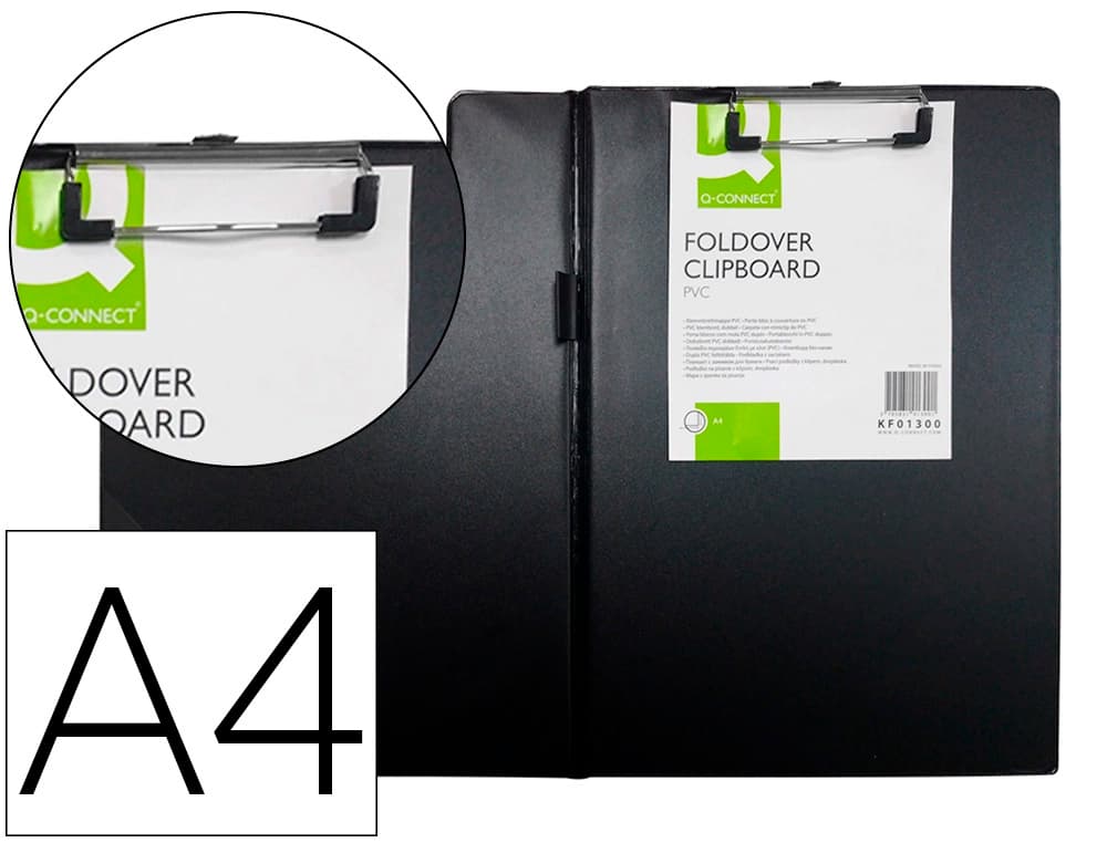 Carpeta q-connect miniclips plastico din a4