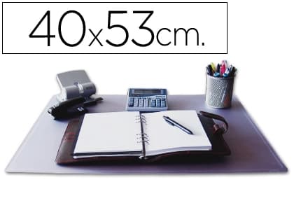 Vade sobremesa q-connect polipropileno 40x53 cm