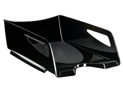 Bandeja sobremesa cep plastico negra 348x257x66 mm