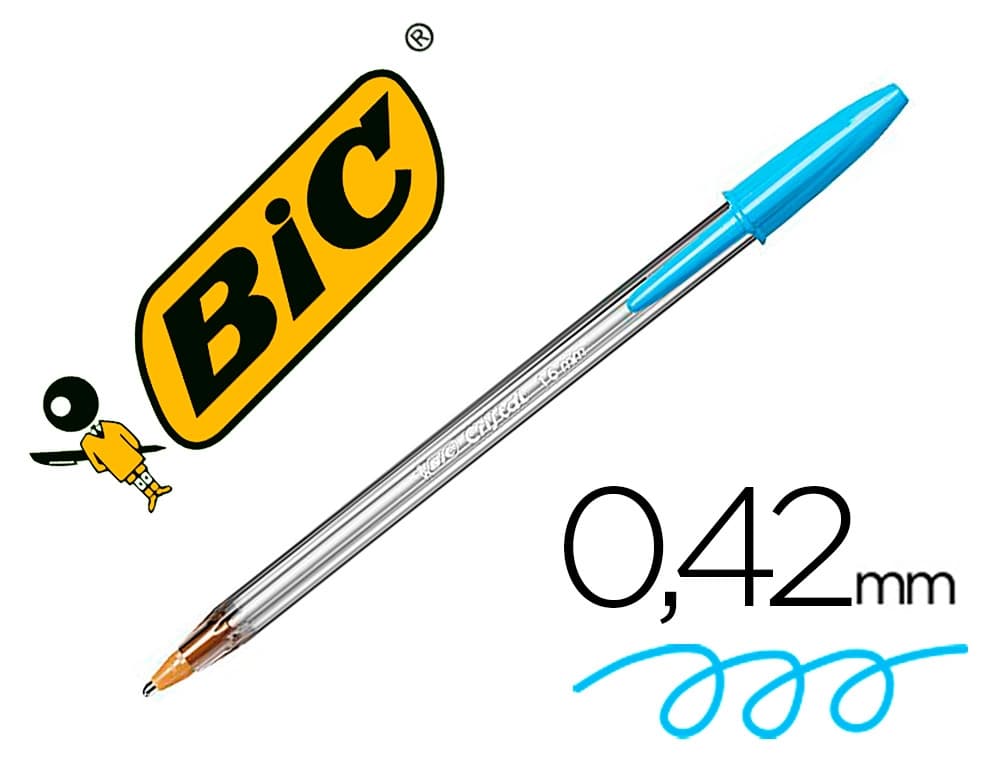Bic Boligrafo bic cristal fun punta 1,6 mm