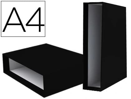 Caja archivador liderpapel classic red a4