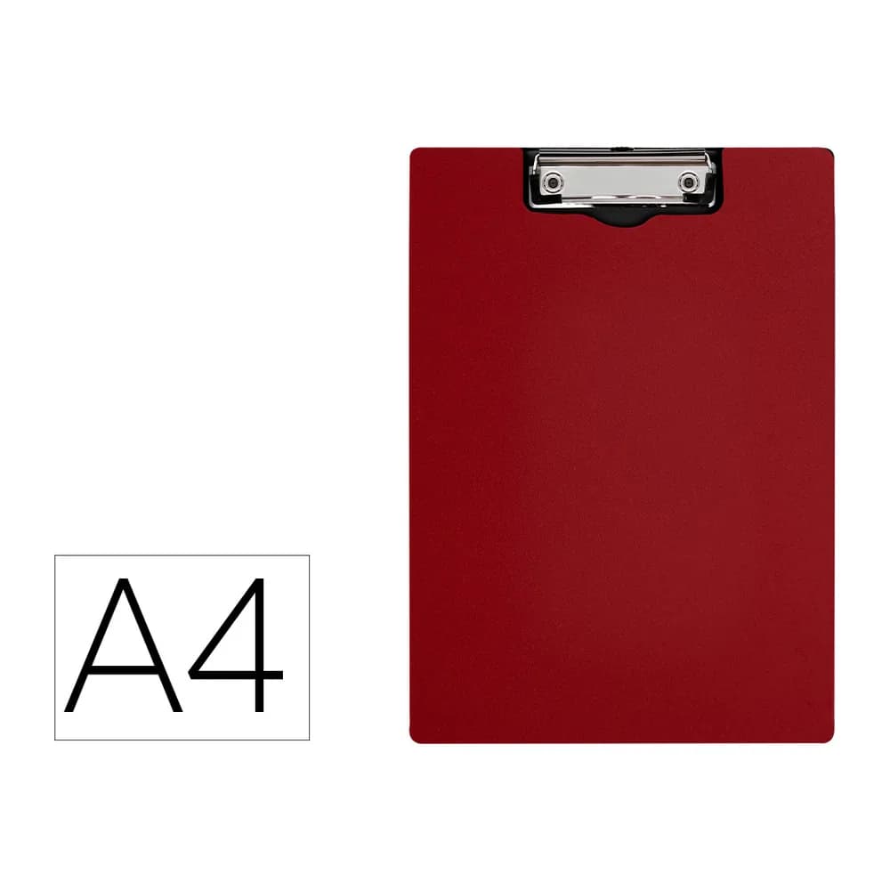 Q-connect Carpeta q-connect miniclip superior din a4 plastico 50% reciclado grosor 2,1 mm