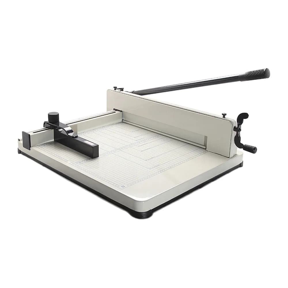 Q-connect Guillotina q-connect kf14297 manual profesional largo del corte 430 mm capacidad 400 hojas