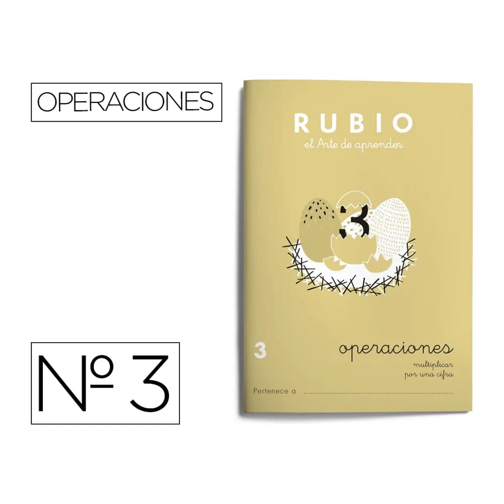 Rubio Cuaderno rubio problemas nº 3