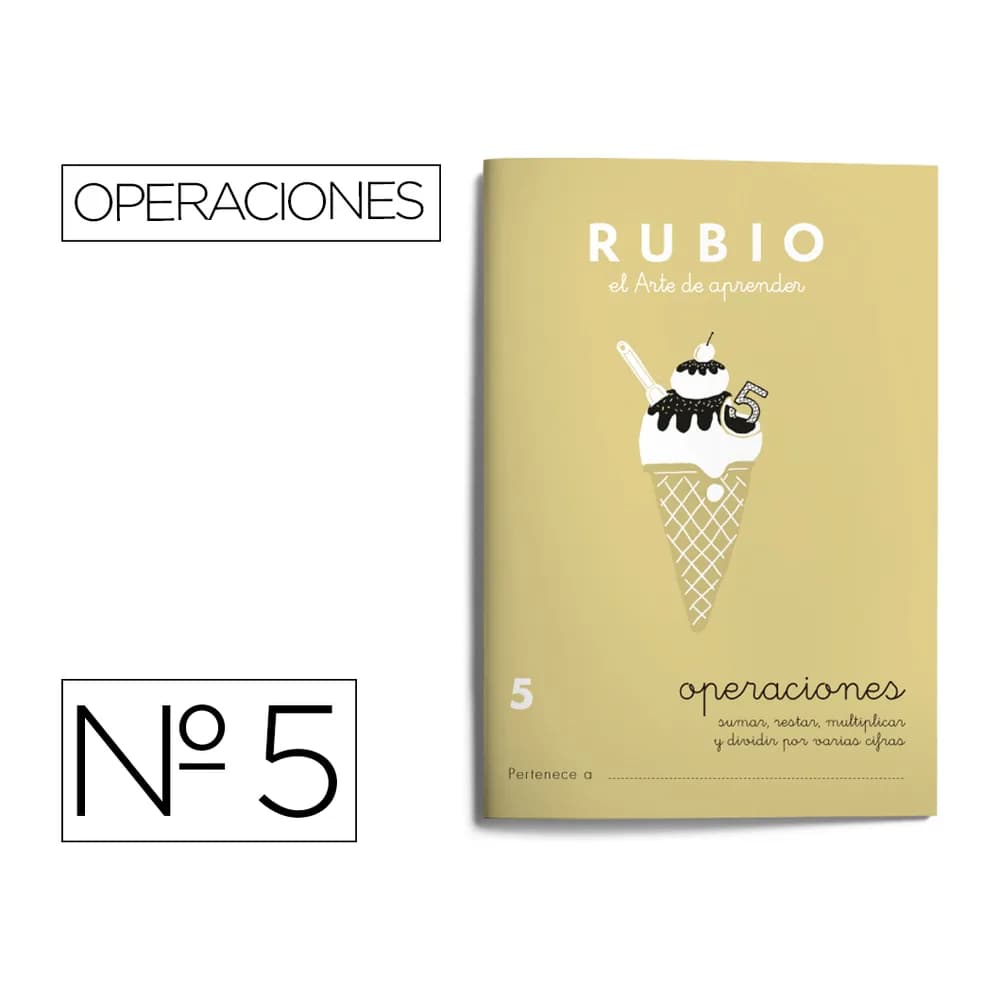 Rubio Cuaderno rubio problemas nº 5