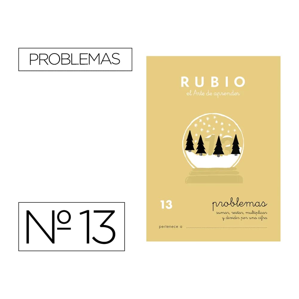 Rubio Cuaderno rubio problemas nº 13