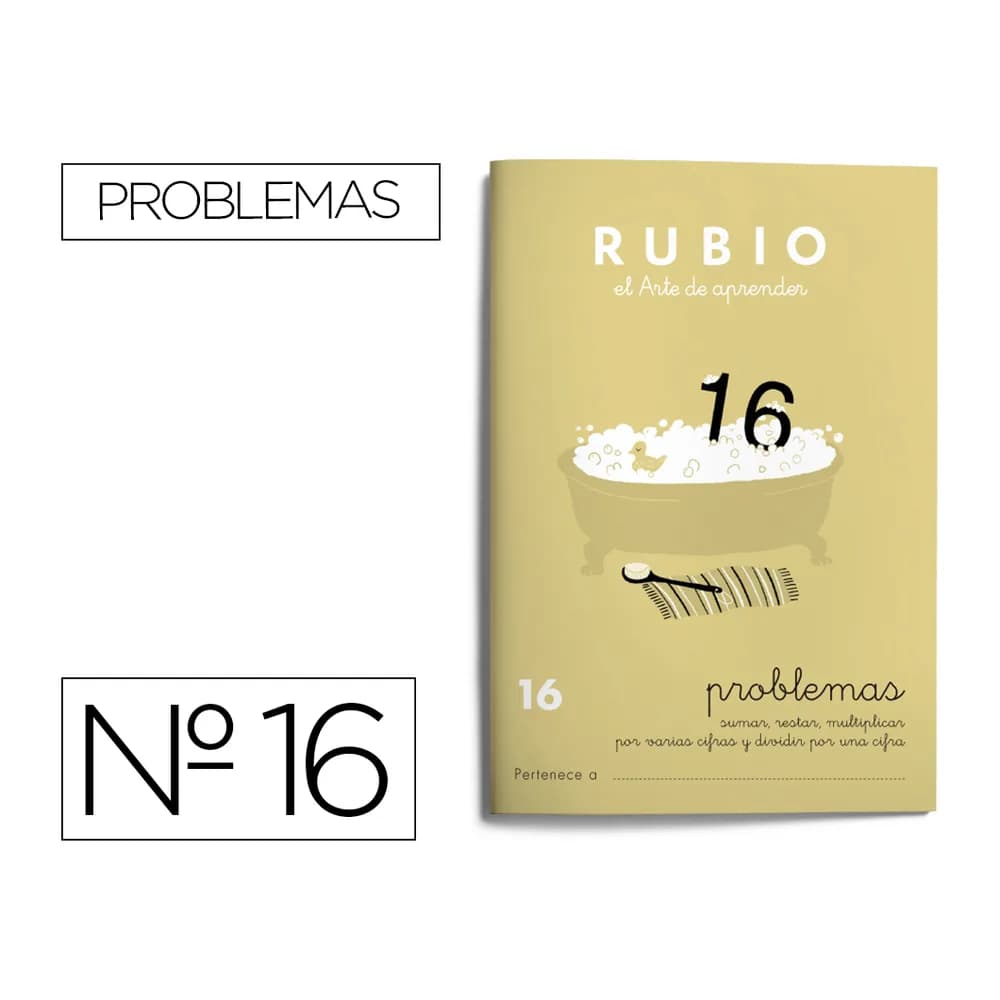 Rubio Cuaderno rubio problemas nº 16