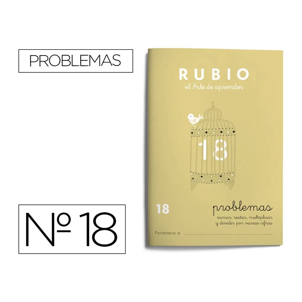 Rubio Cuaderno rubio problemas nº 18