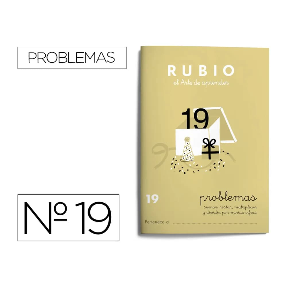 Rubio Cuaderno rubio problemas nº 19