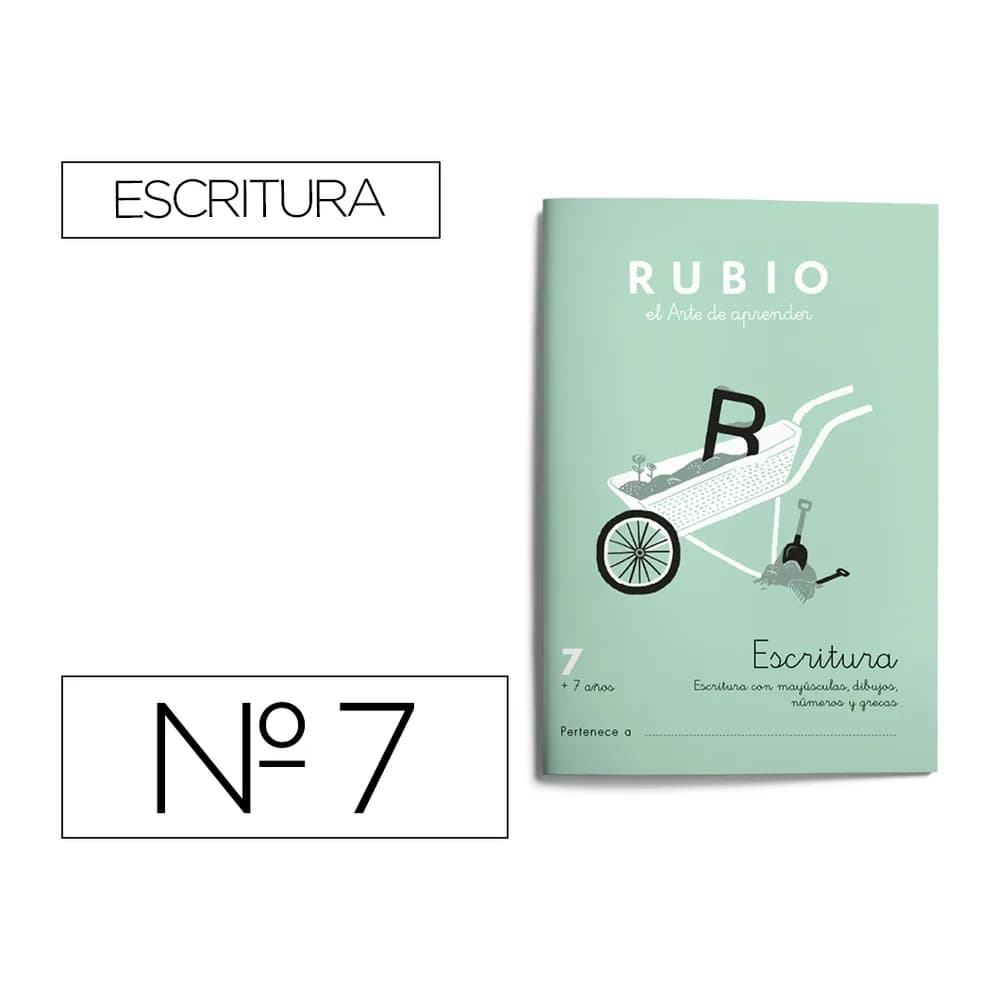 Rubio Cuaderno rubio caligrafia nº 7