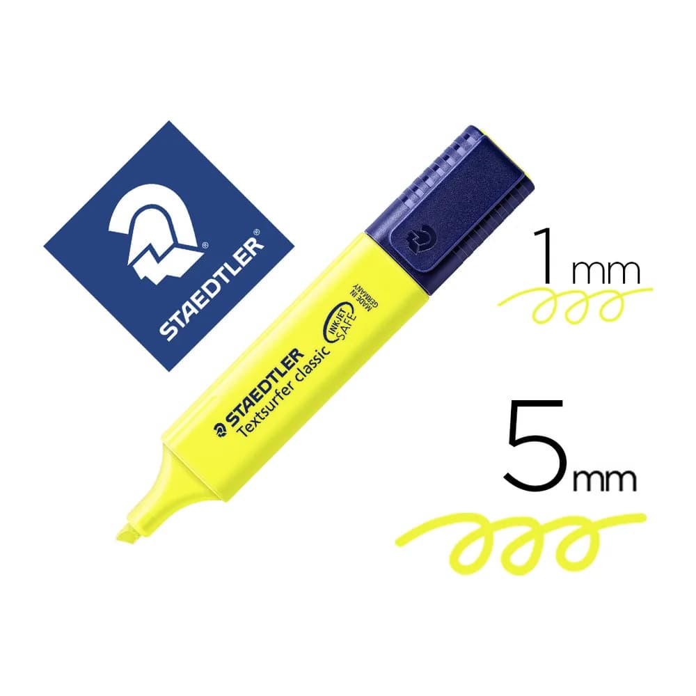 Rotulador staedtler textsurfer classic 364 fluorescente