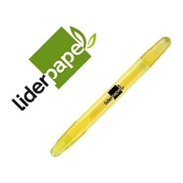 Liderpapel Marcador de cera gel liderpapel fluorescente color amarillo