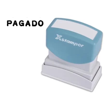 X'stamper Sello x'stamper automatico pagado