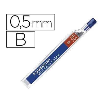 Staedtler Minas staedtler mars micro grafito 0,5 mm b tubo con 12 unidades