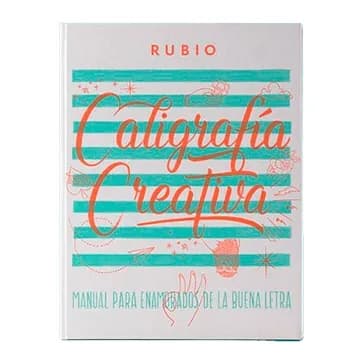 Rubio Libro de caligrafia rubio creativa 1 150 paginas tapa dura 27x21 cm