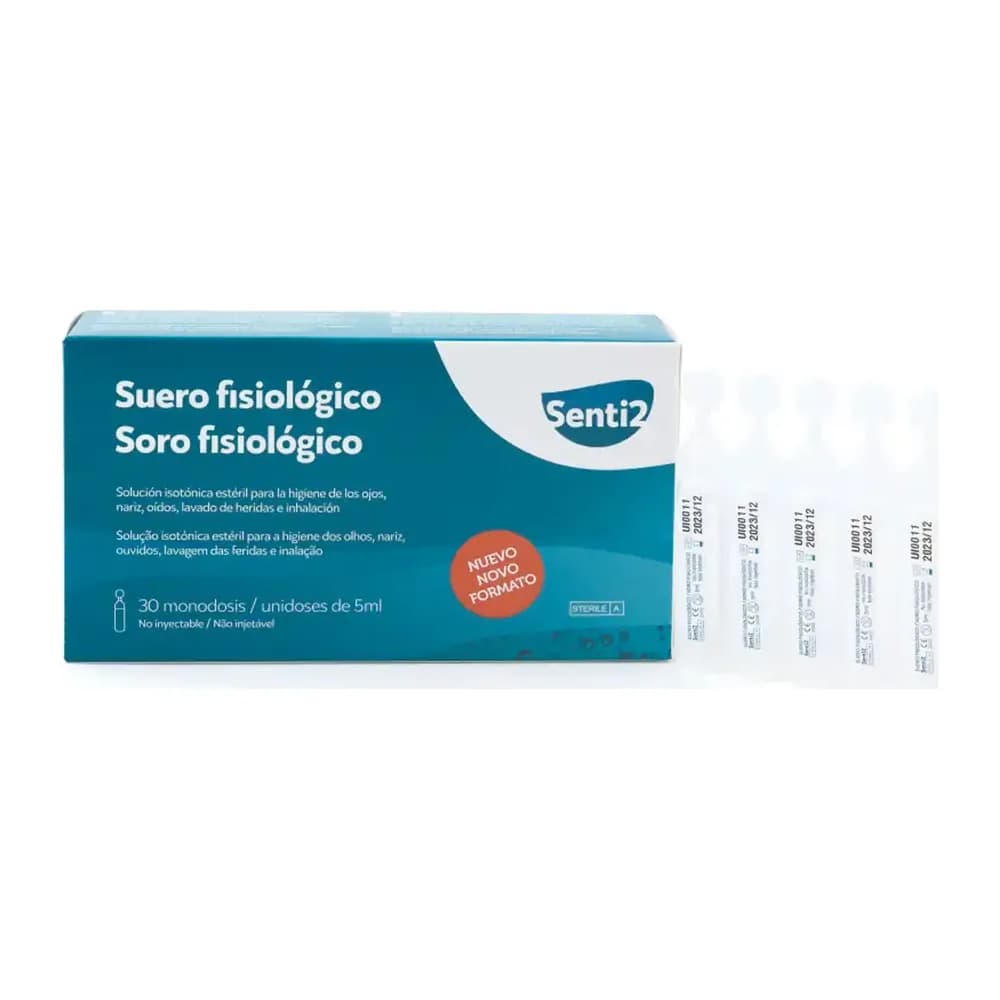 Otros Suero fisiologico esteril sentidos monodosis 5 ml caja de 30 unidades