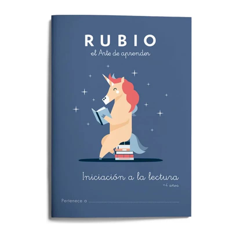 Rubio Cuaderno rubio iniciacion a la lectura + 4 años