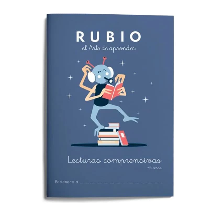 Rubio Cuaderno rubio lecturas comprensivas + 6 años