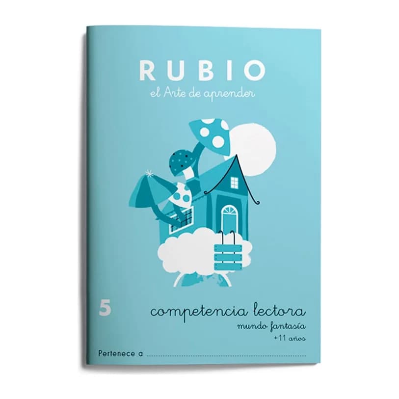 Rubio Cuaderno rubio competencia lectora 5 mundo fantasia