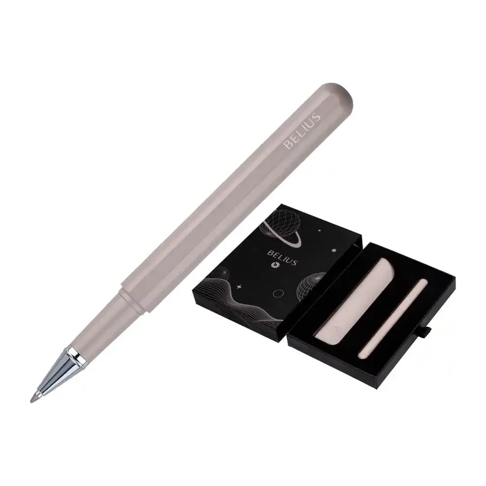Belius Roller y funda de similpiel belius space b color minimalista tinta azul caja de diseño