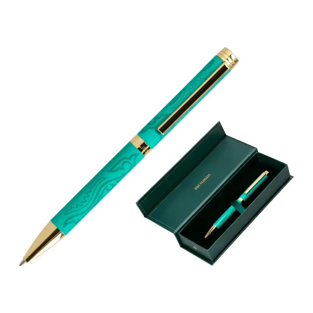 Belius Boligrafo belius wild west aluminio tinta color azul caja de diseño