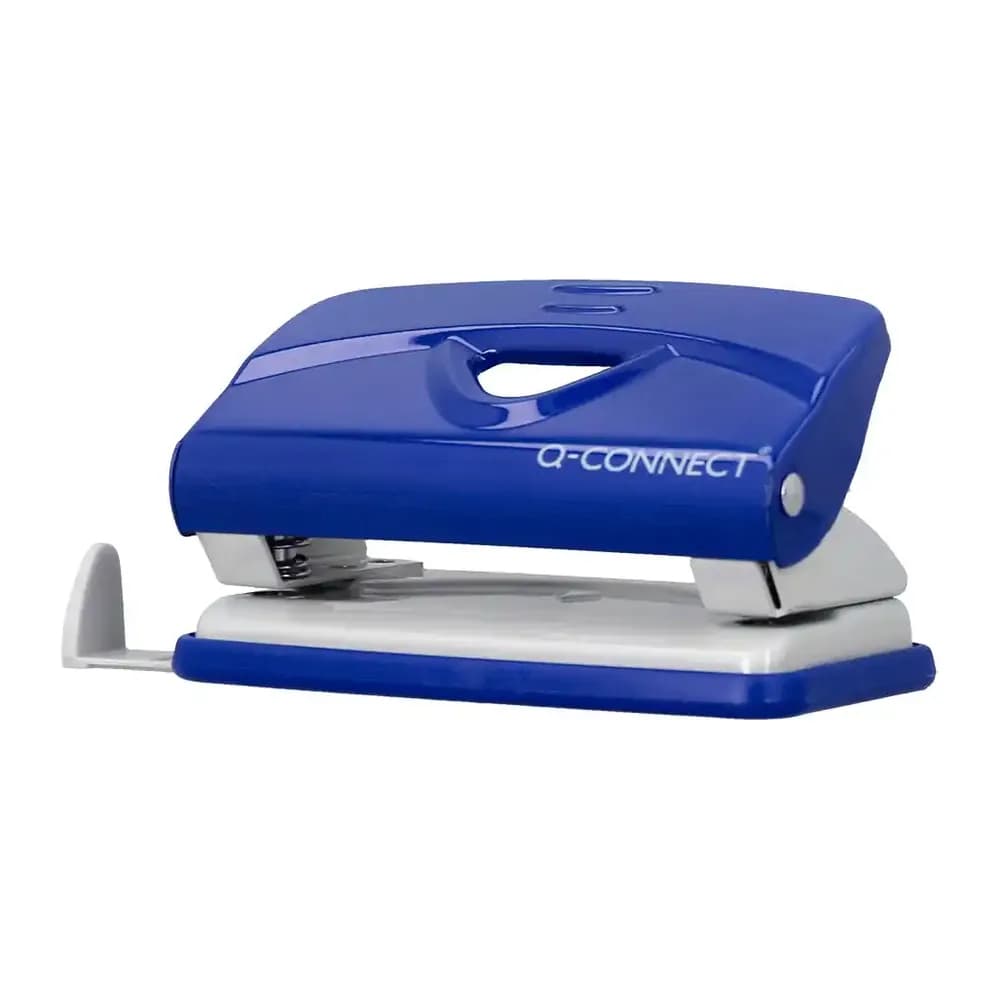 Q-connect Taladrador q-connect kf14215 azul abertura 1 mm capacidad 10 hojas