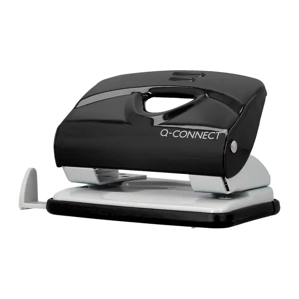 Q-connect Taladrador q-connect kf14217 negro abertura 2 mm capacidad 20 hojas