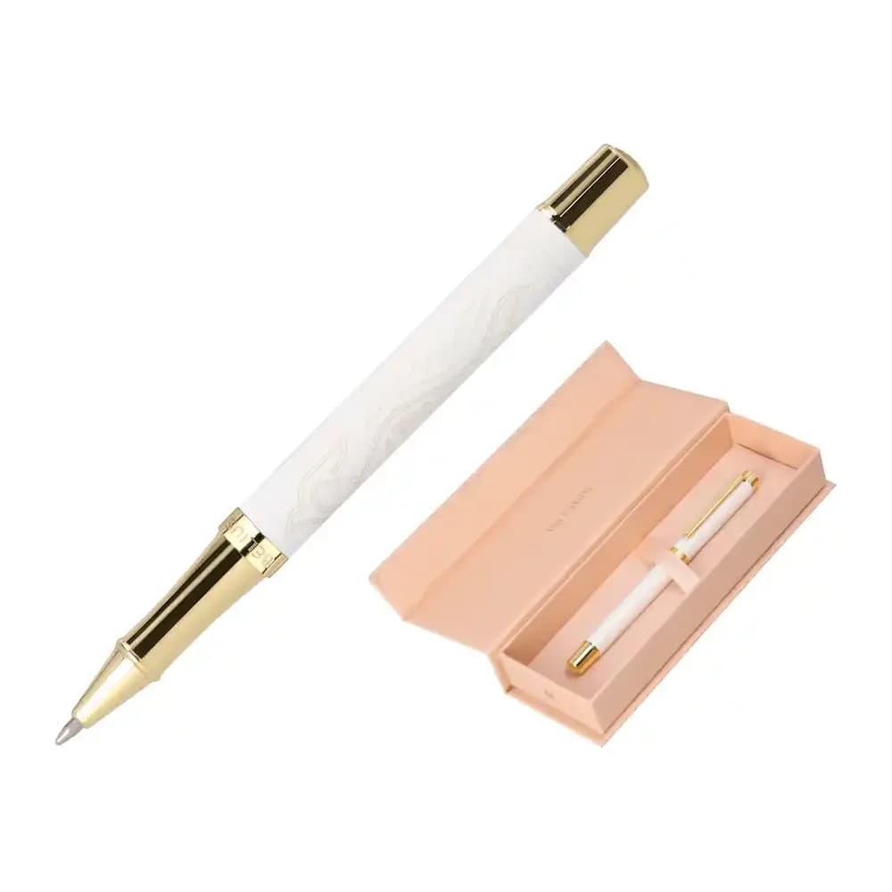 Belius Roller belius wild west aluminio color crema dorado tinta color negro caja de diseño