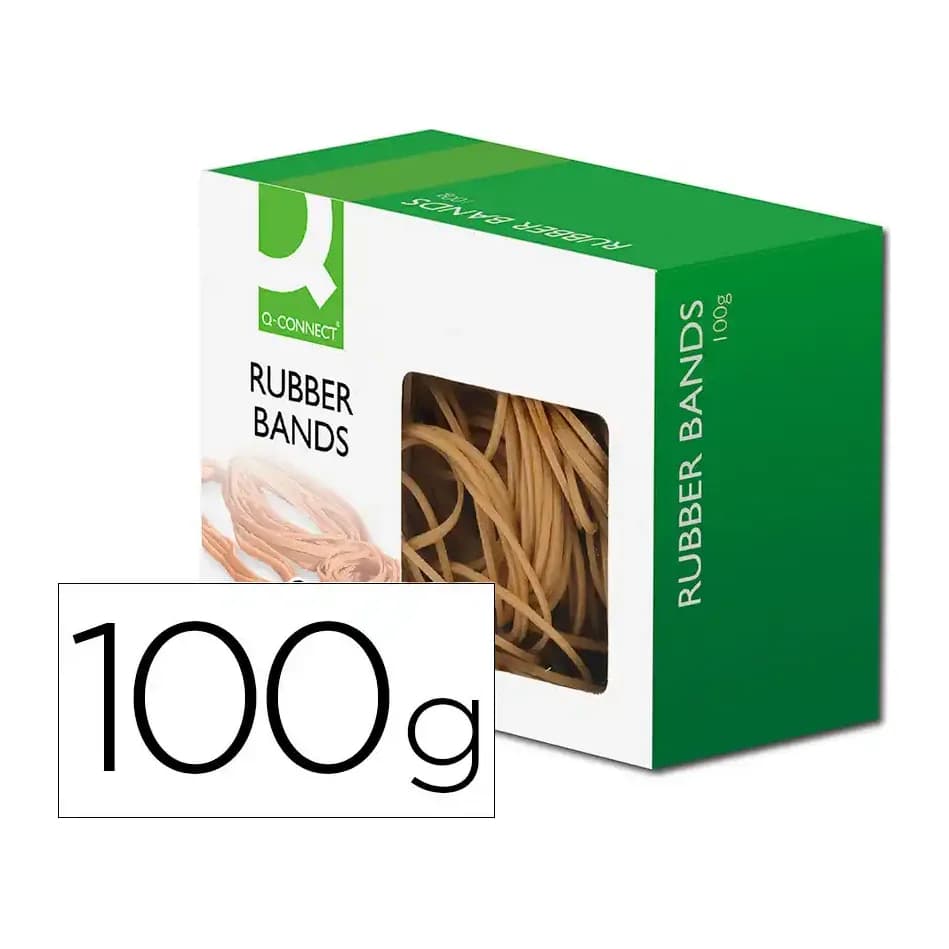 Q-connect Gomillas elasticas q-connect 100 gr tamaños surtidos