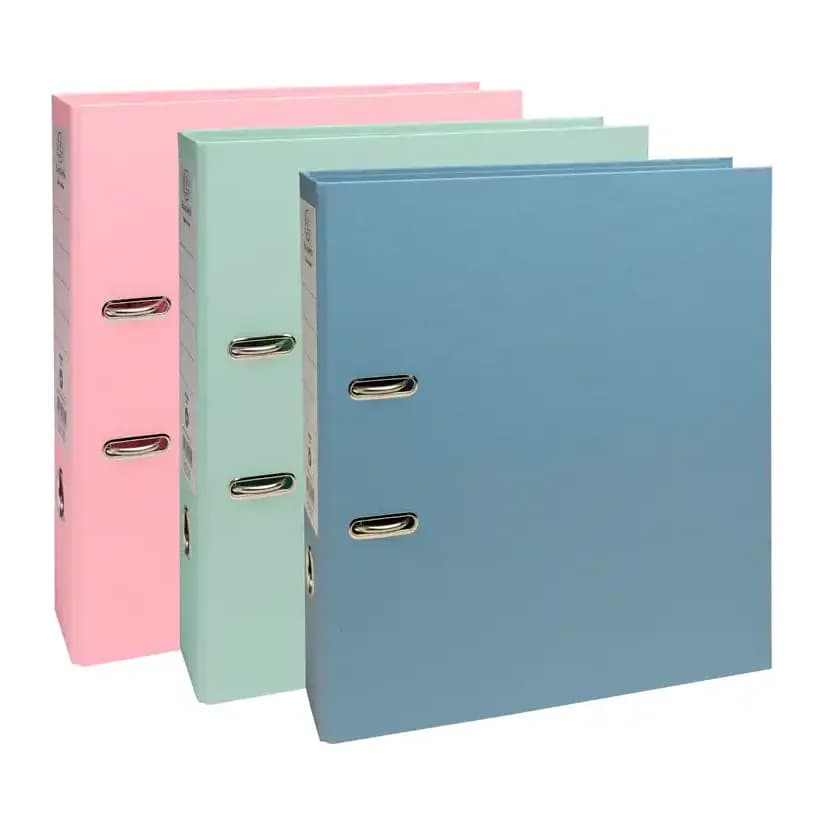 Exacompta Archivador de palanca exacompta autentik carton reciclado din a4+ lomo 80 mm colores surtidos