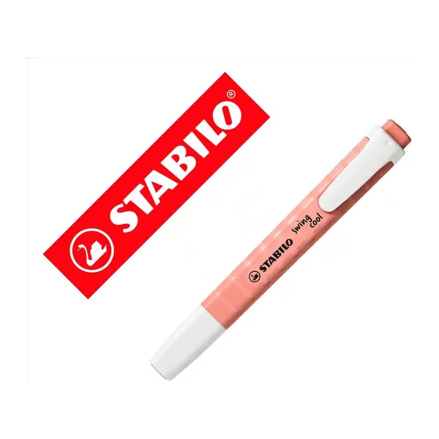 Stabilo Rotulador stabilo fluorescente fino swing cool nature colors siena