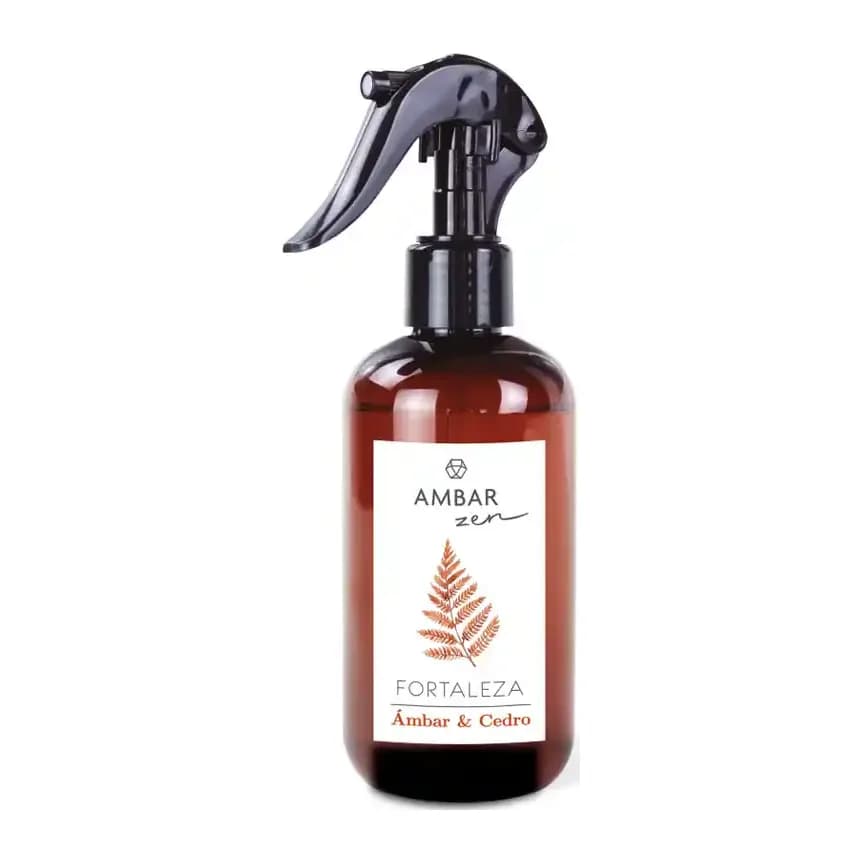 Ambar Ambientador ambar zen fortaleza ambar&cedro bote pulverizador de 225 ml